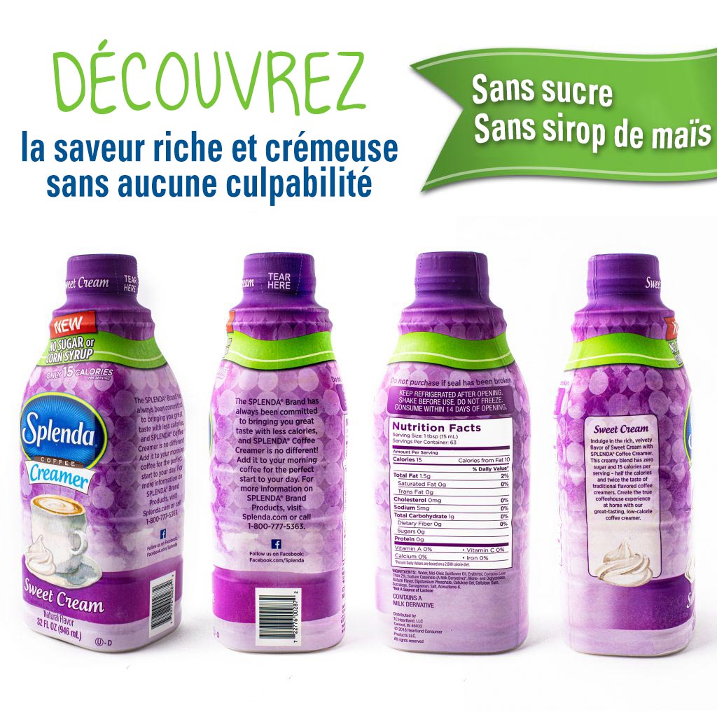 Splenda® Crème à café à la crème sucrée