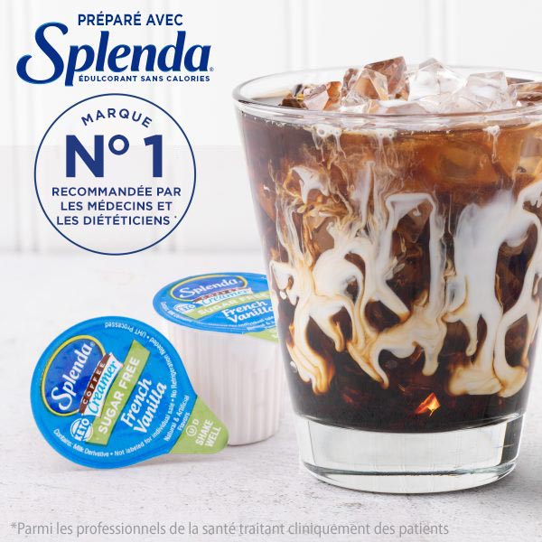 Splenda® Français Tasses de crème à café à la vanille