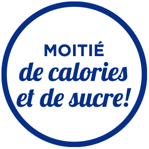 La moitié de l’icône Calories & Sugar