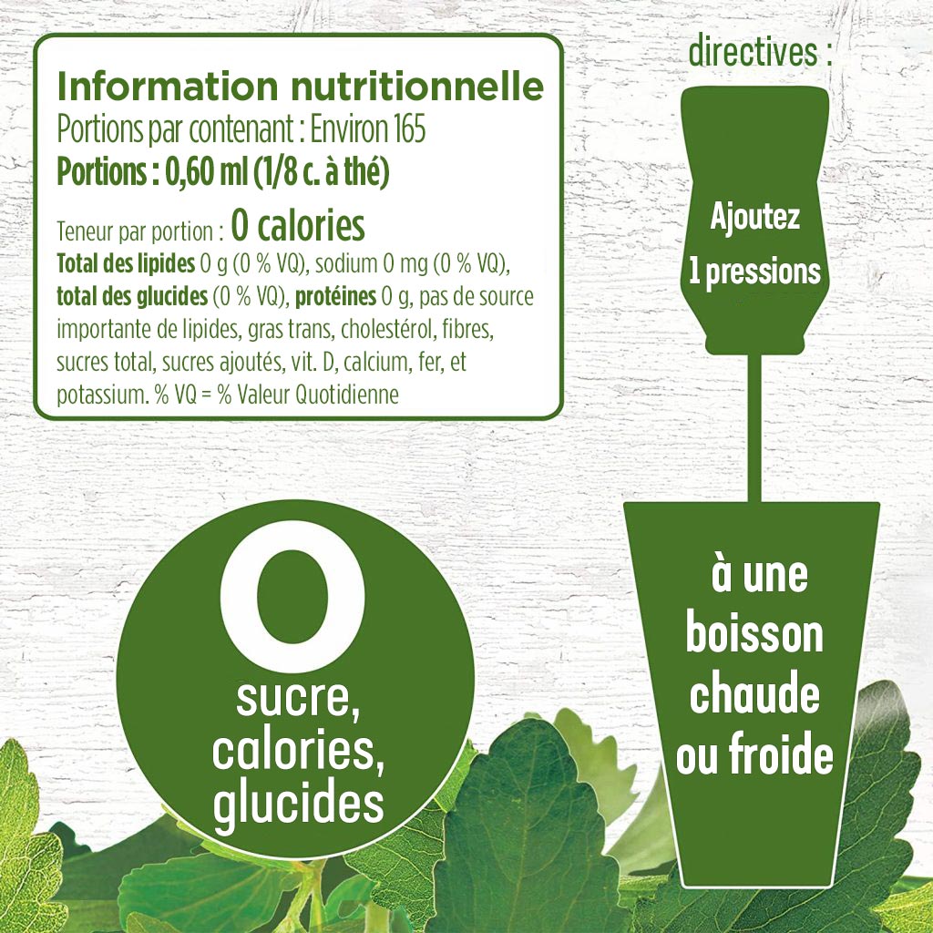 Splenda® Stevia Édulcorant Liquide Nutrition