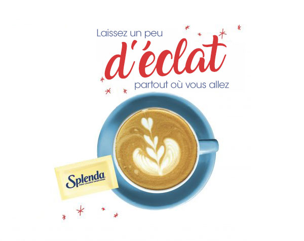 Splenda laisse un peu d’éclat partout où vous allez