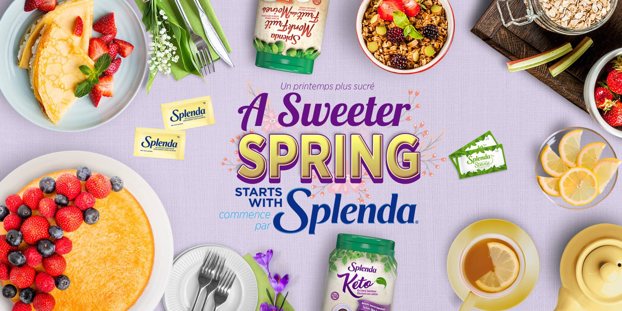 A sweeter spring starts with Splenda